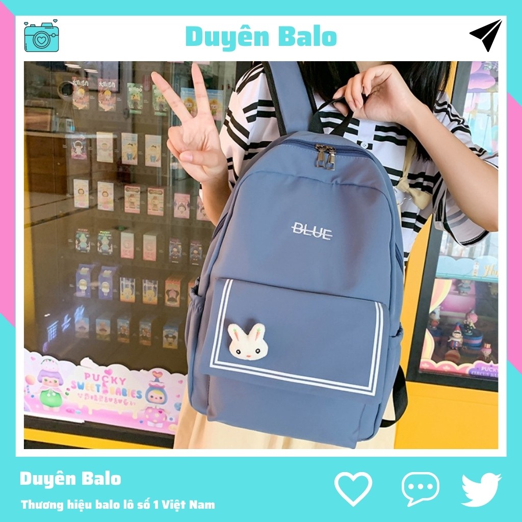 Balo nữ đẹp đi học thời trang ULZZANG chống nước cao cấp giá rẻ Duyên Balo MS25