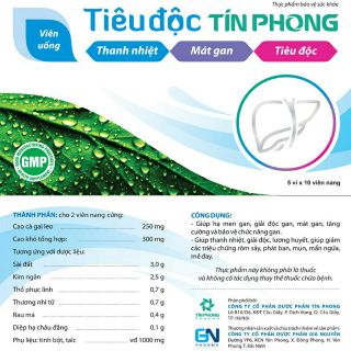 Thanh nhiệt mát gan Tín Phong