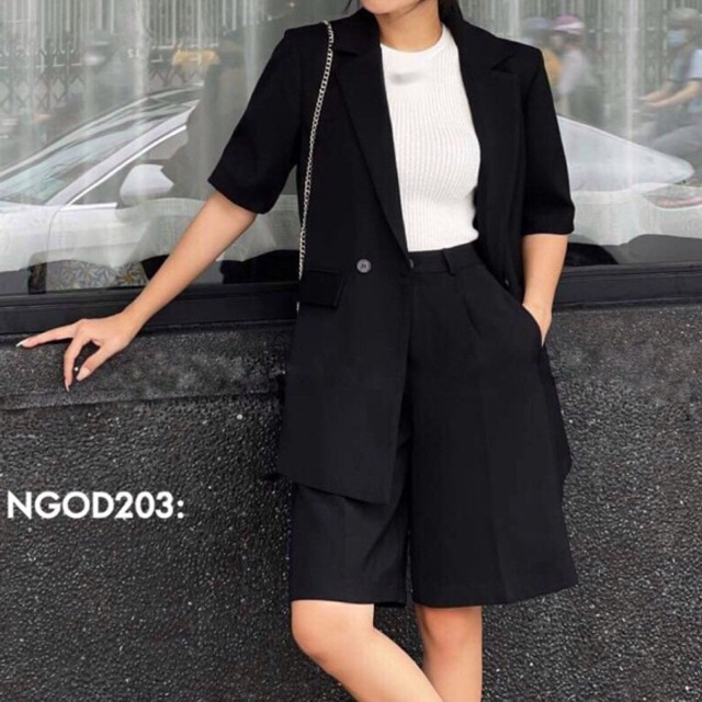 65-100kg Ngố đen 2khuy size 34-42