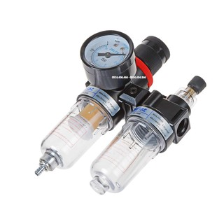 Lọc khí nén đôi Airtac AFC-2000 (kèm đồng hồ và cụm chỉnh áp)