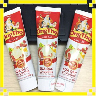 SỮA ĐẶC CÓ ĐƯỜNG ÔNG THỌ 🥛MÀU ĐỎ DẠNG TUÝP MỚI 165gr.