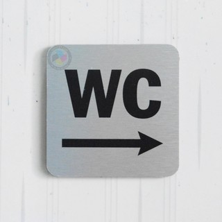 Bảng báo có nhà vệ sinh WC , Bảng chỉ dẫn WC , WC