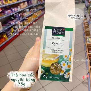 Trà hoa cúc nguyên bông Kings Crown Đức - Nguồn hàng Đức