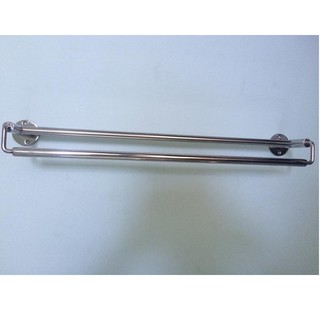 Móc khăn 2 thanh 304 | Thanh vắt khăn đôi inox 304 cao cấp