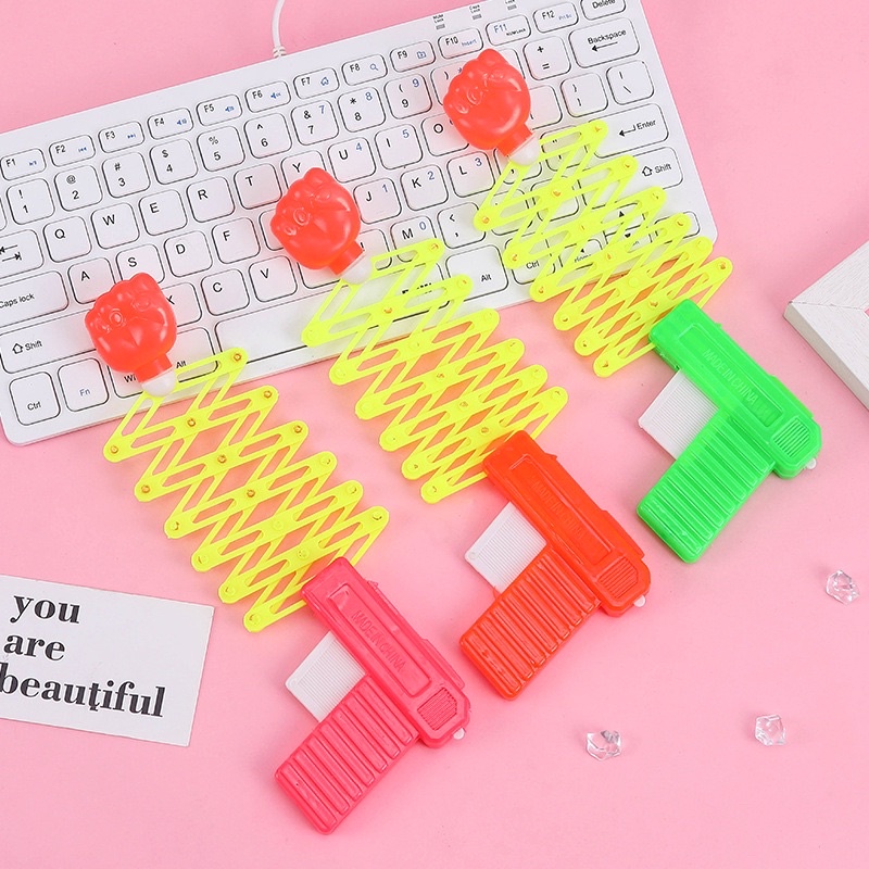 [ Rẻ Vô Địch] Đồ Chơi Súng Bắn Lò Xo Tay Vui Nhộn Cho Bé- Giúp Giải Toả Căng Thẳng.