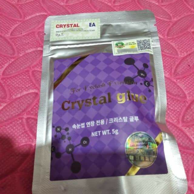 Keo nối mi dạng keo nước Crystal loại mới giúp nối mi cực chắc độ bên 5-6 tuần keo ít cay  5ml.