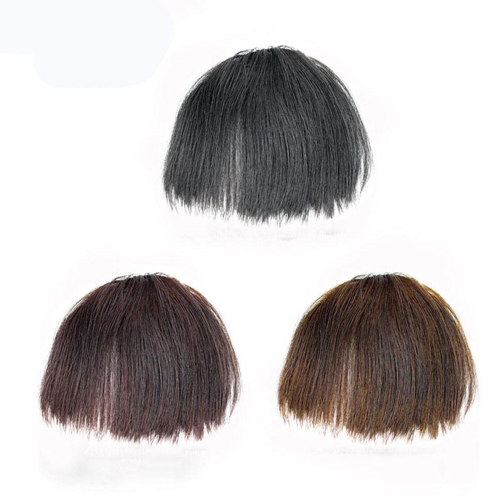 Tóc Mái Giả 3D Có Kẹp Tàng Hình Bằng Sợi Tổng Hợp Dành Cho Nữ