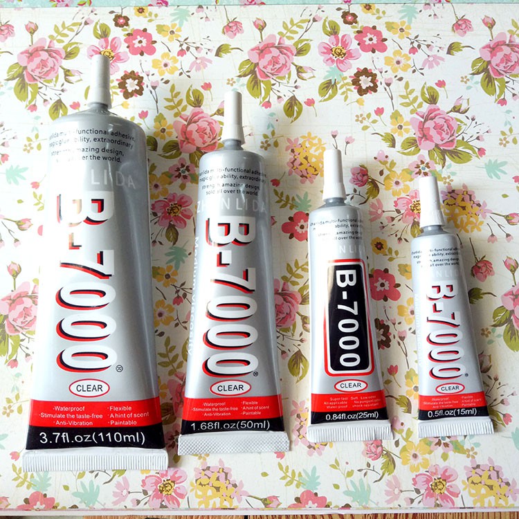 Keo dán B7000 Dán Viền, Ron Điện thoại, Trang trí phụ kiện