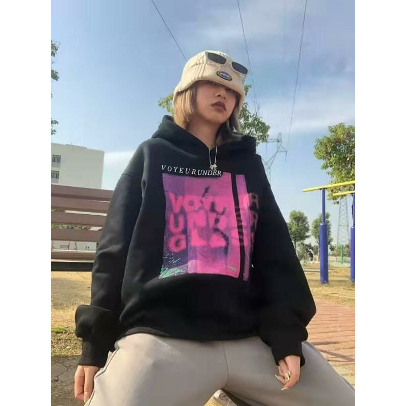 (ORDER) Áo hoodie PINKY ulzzang unisex 💌 FREESHIP 💚 Áo nỉ lót bông dáng rộng 💚 | BigBuy360 - bigbuy360.vn