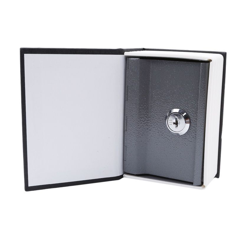 Két sắt hình quyển sách có khe loại nhỏ 11.5x8x4.5cm
