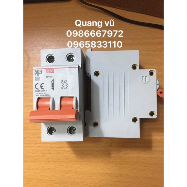 Aptomat LS hàn quốc 2 pha 32a-40a-50a-63a