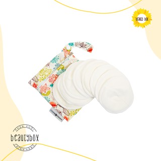 [BEAUTYBOXHN] Miếng lót thấm sữa Kindred Washable Organic Nursing Pads | set 8 miếng