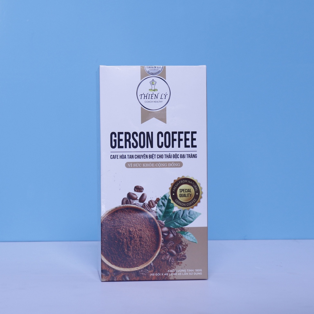 Thải độc cafe Combo 1,5 tháng loại hòa tan.