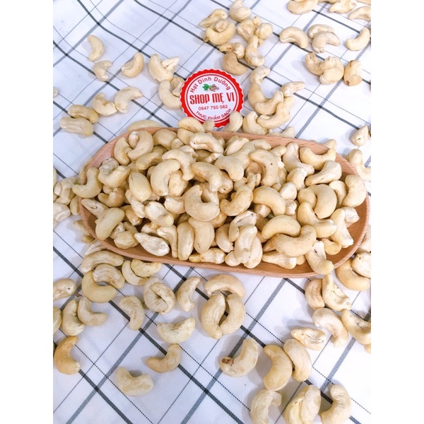 HẠT ĐIỀU TƯƠI BÌNH PHƯỚC NGUYÊN HẠT làm sữa 500GRAM