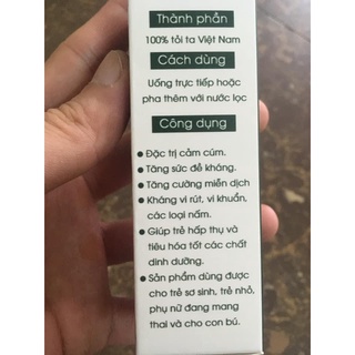 DẦU TỎI VSK