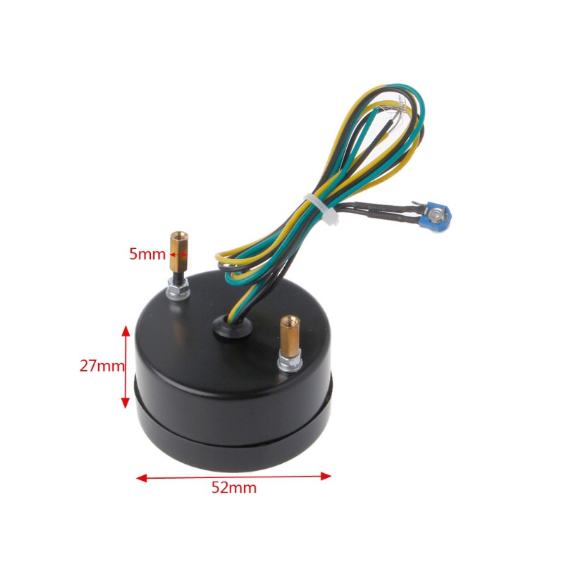 Đồng Hồ Đo Mức Nhiên Liệu 8 Đèn Led 12v 2 &quot;52Mm Cho Xe Hơi