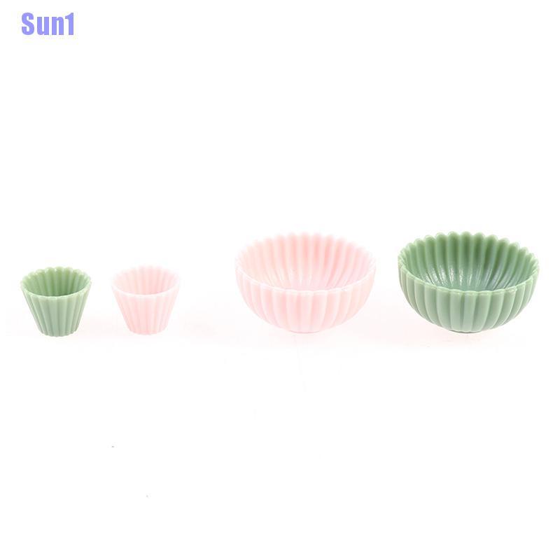 Bộ 8 Mô Hình Đồ Chơi mini Tỉ Lệ 1: 6 Trang Trí Cho Nhà Búp Bê