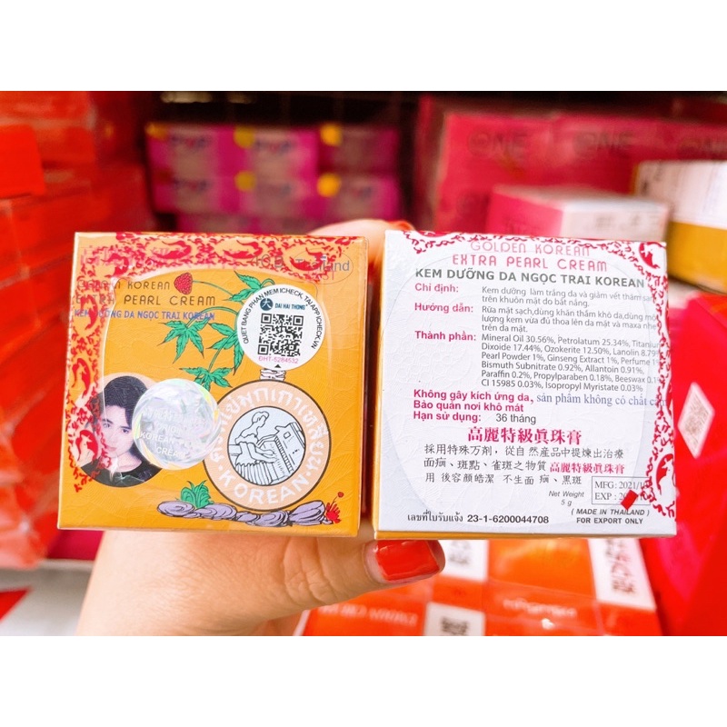 Lẻ 1 hộp kem Sâm dưỡng trắng da