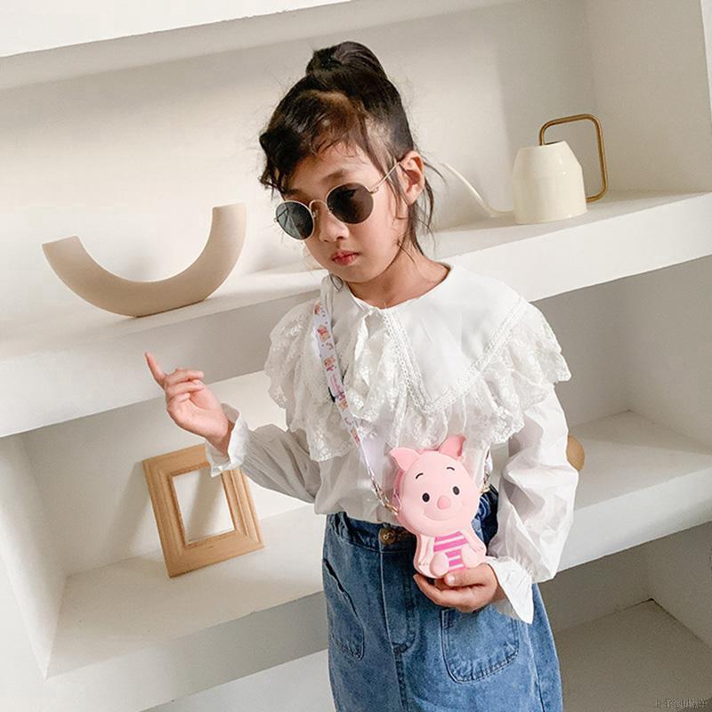 Túi Đeo Chéo Họa Tiết Hoạt Hình Dễ Thương Cho Bé