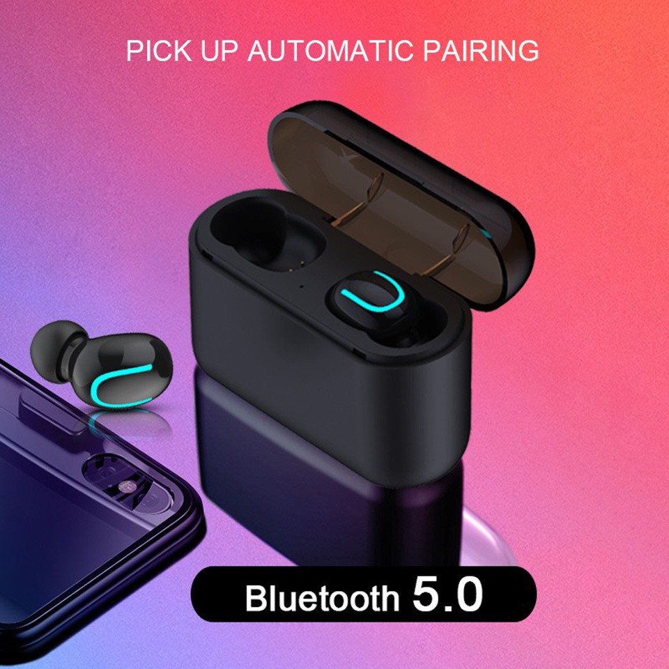 Tai nghe nhét tai Pulierde Q32T không dây kết nối Bluetooth 5.0 tiện dụng