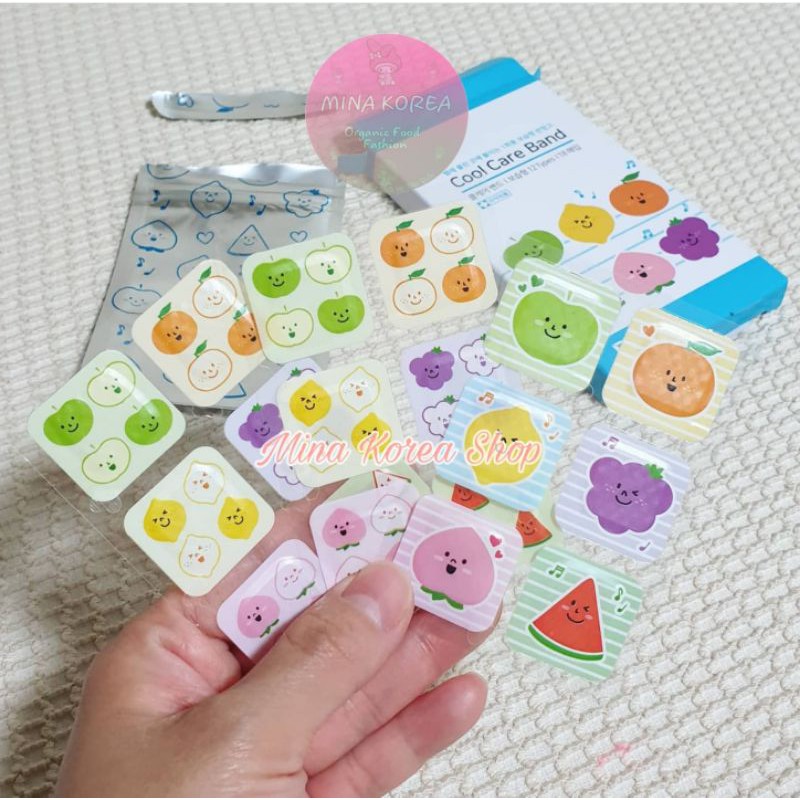 Sticker gel lạnh dán vết muỗi đốt cho bé 6M+