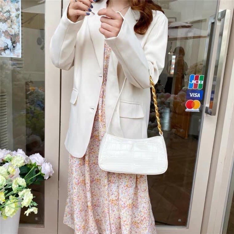 TÚI CẮP NÁCH PHA XÍCH DA MỀN | BigBuy360 - bigbuy360.vn