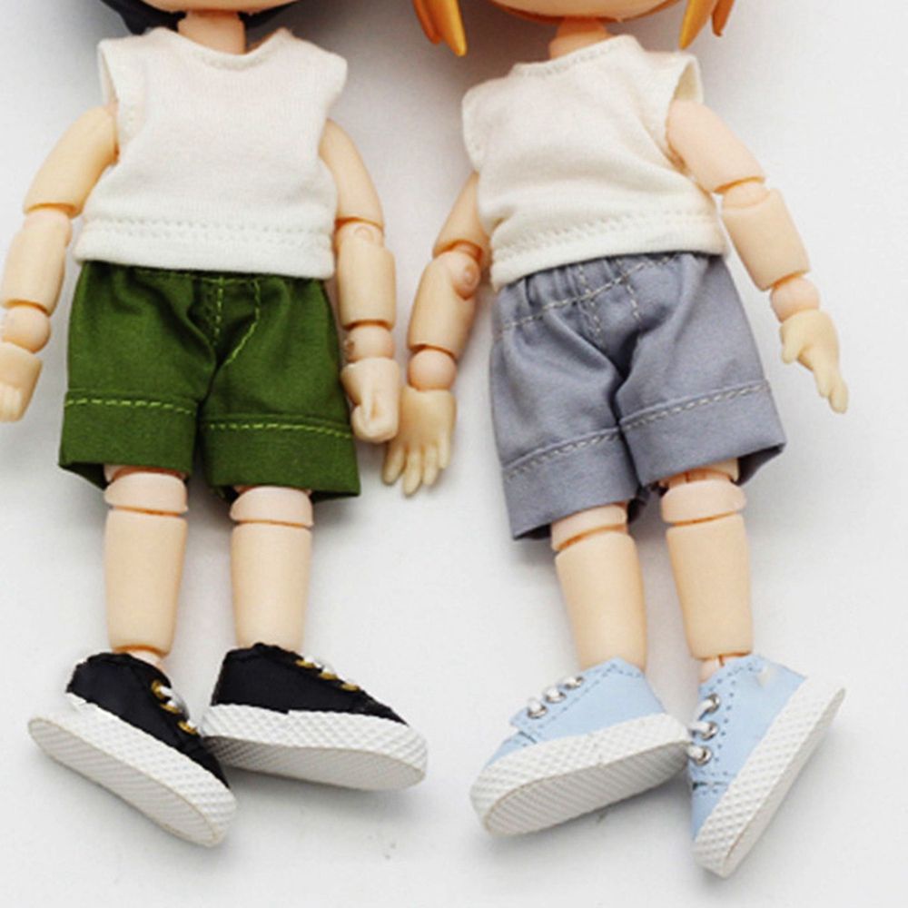 Quần short denim nhiều màu thời trang chất lượng cao cho búp bê tỉ lệ 1/11 1/12