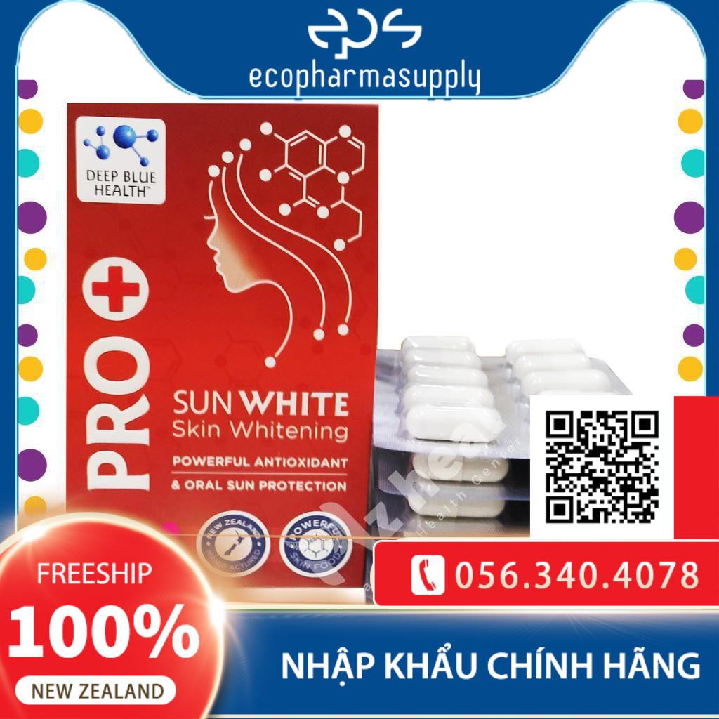 Chống nắng Deep Blue Health Pro Sun White New Zealand 60 viên | BigBuy360 - bigbuy360.vn