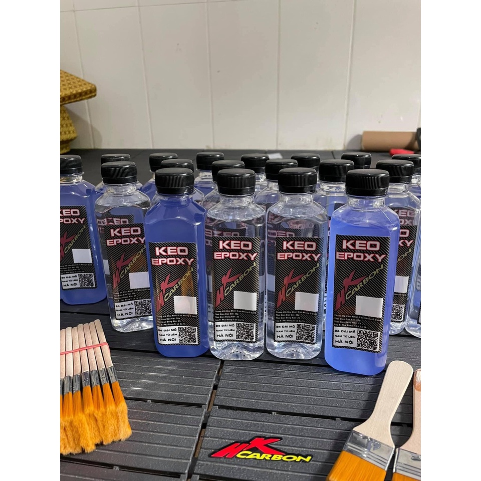 Epoxy 2:1 siêu cứng nhanh khô chống ố Vàng dùng BỌC carbon fiber.hkcarbon miễn phí tư vấn gia công