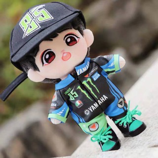 Outfit đua xe cho doll 20cm