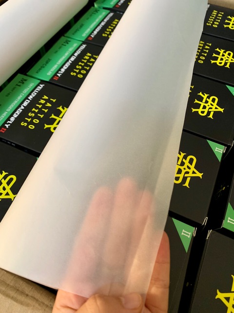 Giấy nến, giấy thiết kế hình xăm 90cm*20m