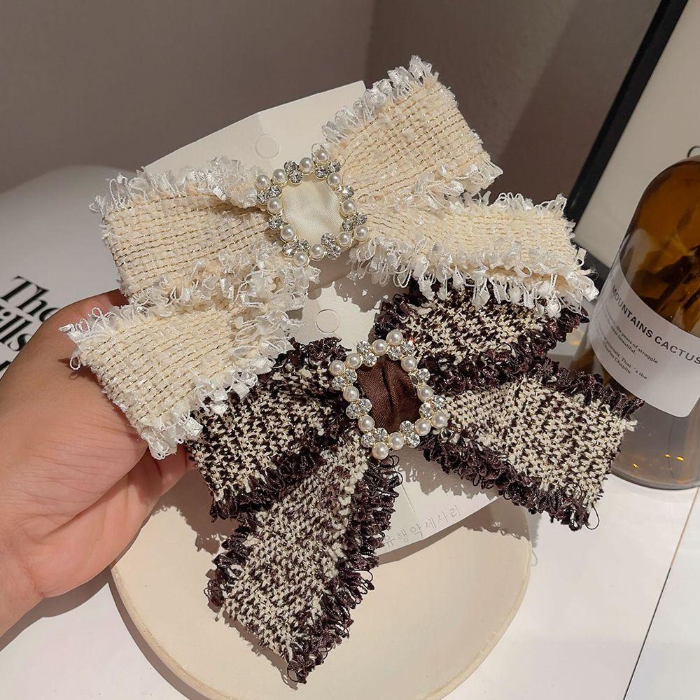 Kẹp Tóc Nơ Bằng Vải Thời Trang Dành Cho Nữ|Dây Cột Tóc Phong Cách Hàn Quốc Xinh Xắn Cho Nữ