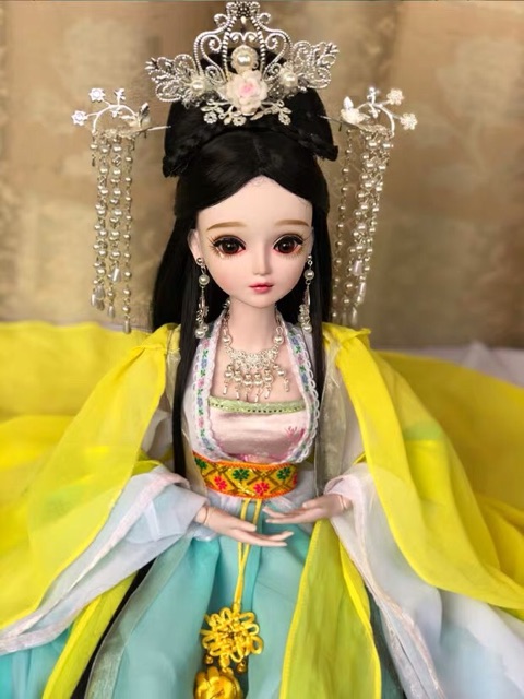 Búp bê yeluoli cổ trang 60cm siêu xinh