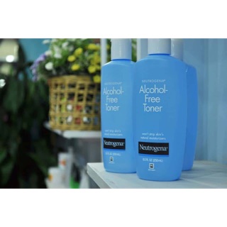 Nước Hoa Hồng Không Cồn Neutrogena Alcohol Free Toner 250ml (chuẩn Mỹ)