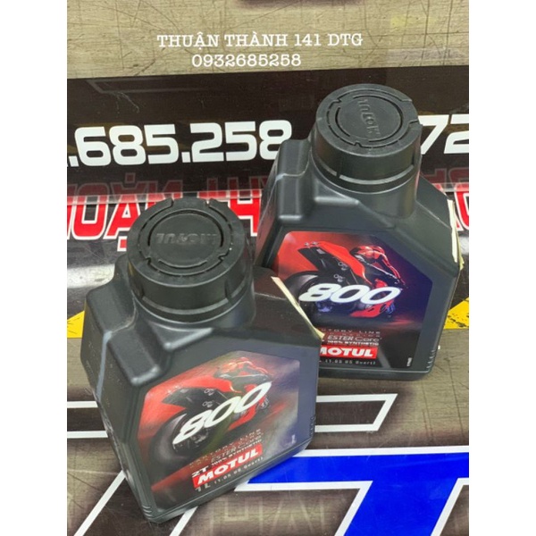 Nhớt pha 2 thì Motul 800 Yaz / Sport