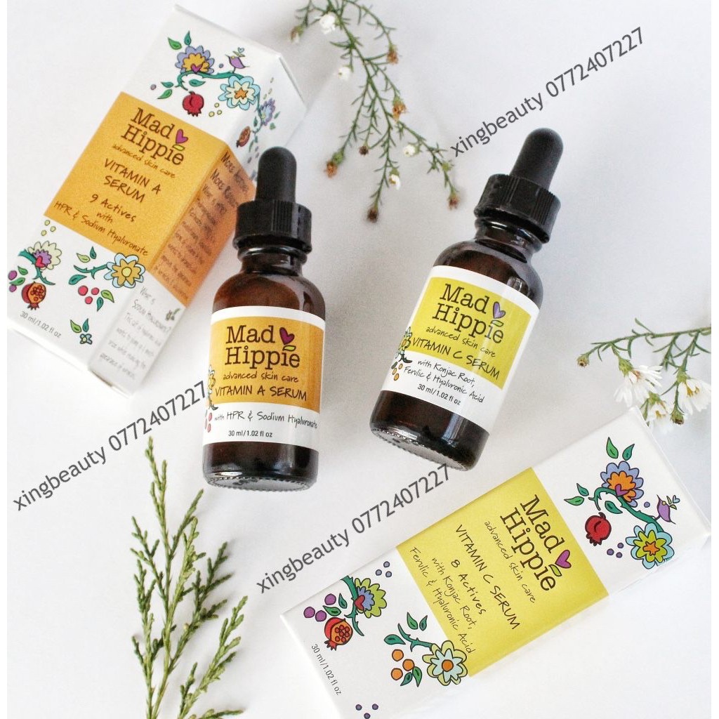 Serum Mad Hippie Vitamin C - Tinh Chất Làm Sáng Đều Màu Da Giảm Thâm Vitamin C Mad Hippie [Date xa]