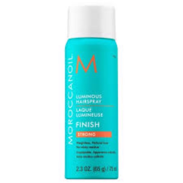 Gôm xịt giữ nếp linh hoạt MOROCCANOIL 75ml - LUMINOUS HAIRSPRAY