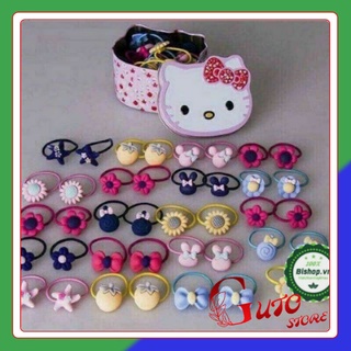 CHUN BUỘC TÓC KITTY SIÊU DỄ THƯƠNG CHO BÉ
