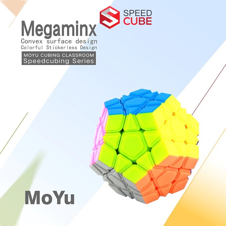 Rubik Biến Thể Moyu Meilong Megaminx Stickerless Rubic 12 Mặt Chính Hãng Moyu - Shop Speed Cube