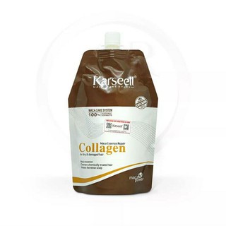 Siêu rẻ ủ hấp phủ lụa collagen karseell 500ml - phục hồi tóc - hương nước hoa