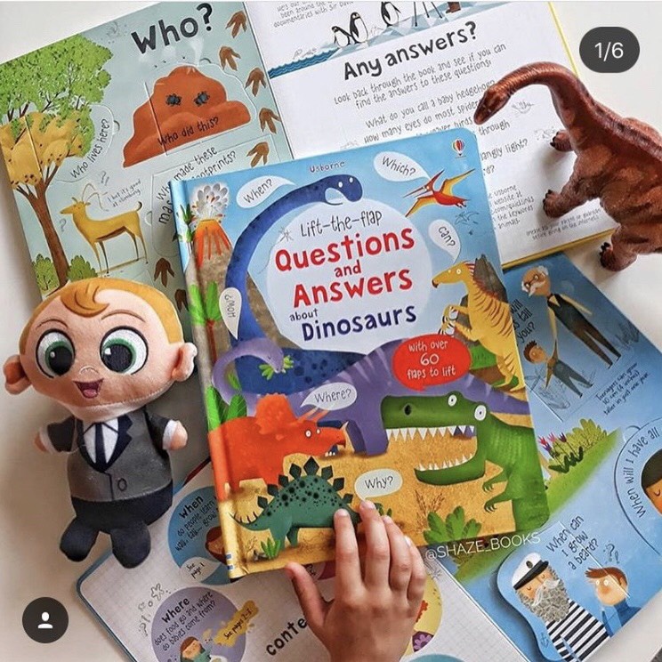 Series quà tặng Usborne Questions and Answers - Nhập NEW 100%