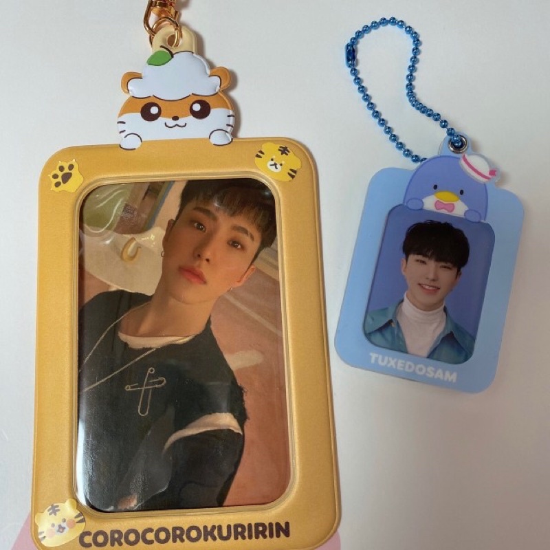 ID CARD HOLDER KEYRING MÓC KHOÁ ĐỰNG ẢNH THẦN TƯỢNG SANRIO HÀN QUỐC nè