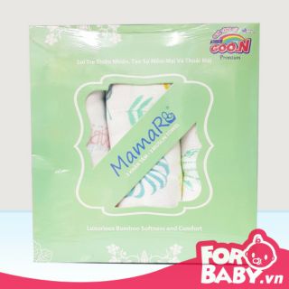 Set 3 khăn tắm sợi tre MAMARU 90*90
