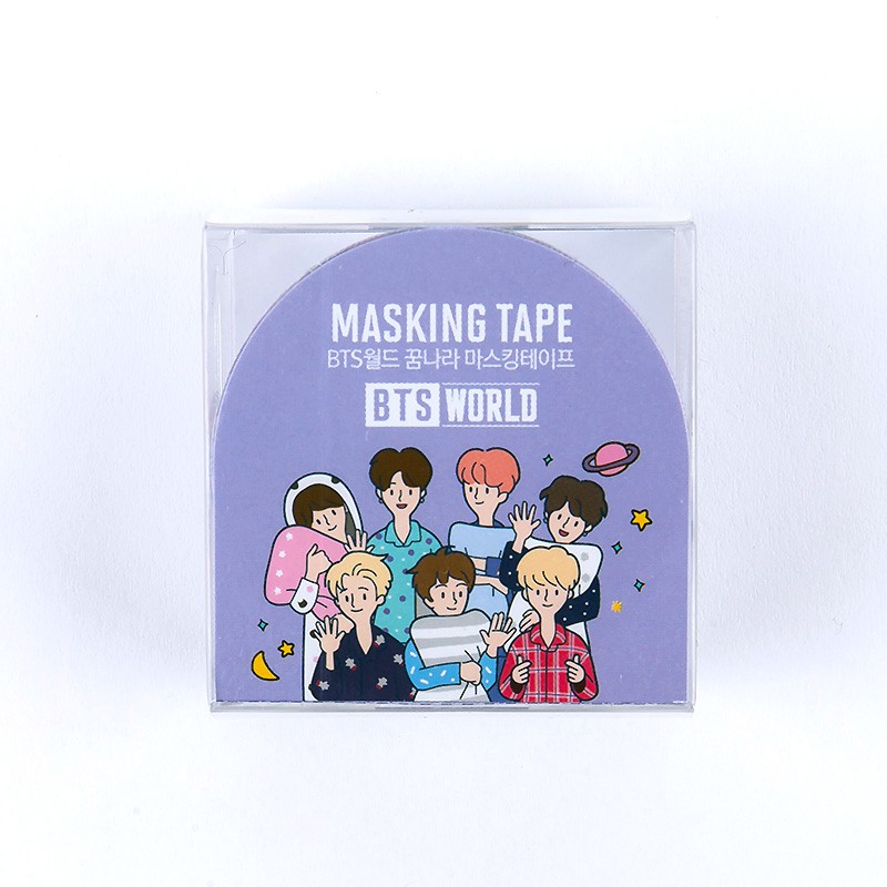 [COCOROO] Masking tape / băng keo giấy / BTS / ARMY / decor sách & nhật ký