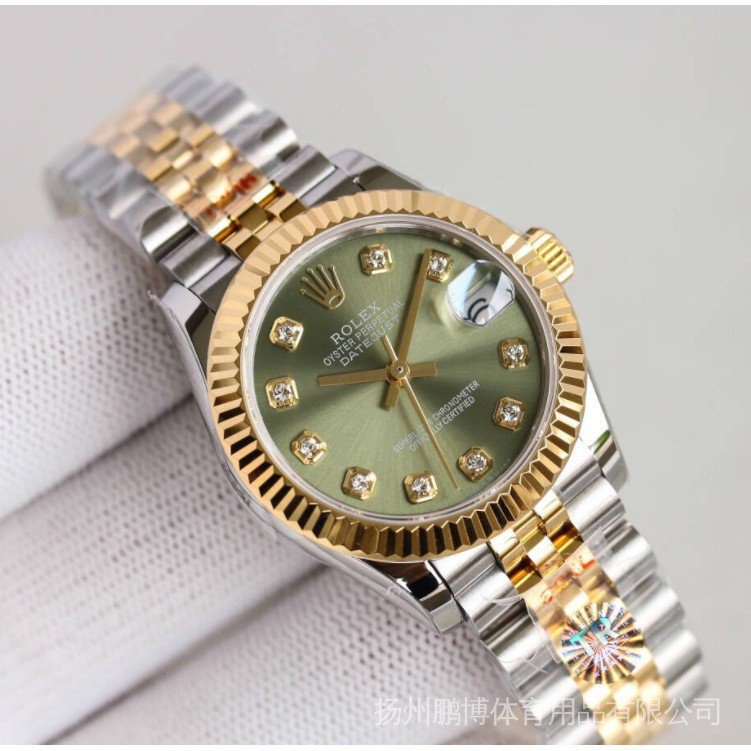 Rolex watches Diary series men's and women's watches 18K gold noble temperament comfortable wearing men's and women's high-quality top watches stable time-keeping mechanical watche