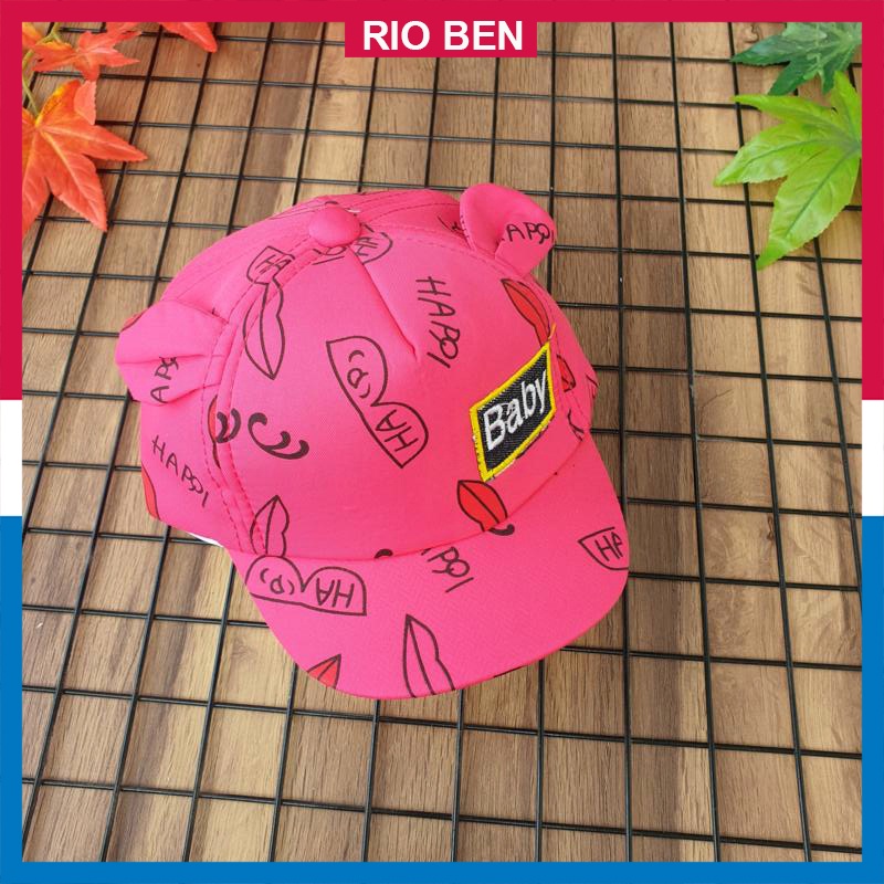 Nón vài thời trang cho bé nhỏ dưới 2 tuổi RBN045