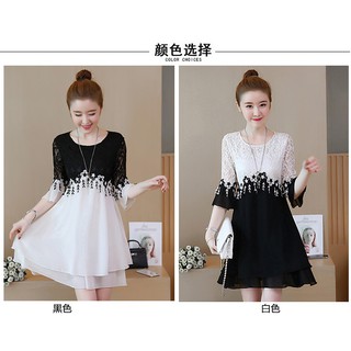 Đầm suông big size quảng châu D1072