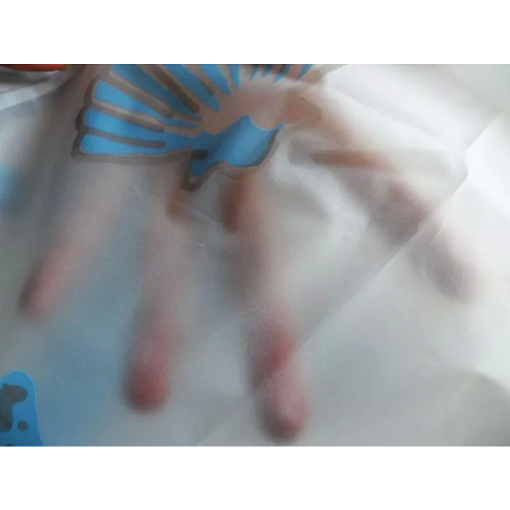 Rèm ngăn phòng tắm hình vỏ sò, sao biển