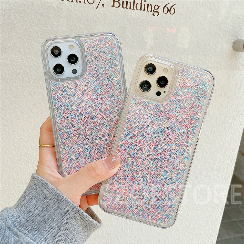 Ốp điện thoại mềm có hạt cát lấp lánh cho iPhone 12 Mini 12 Pro Max 11 Pro Max X XS XR XSMax 8 7 6 6s Plus SE 2020