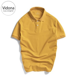 ÁO THỂ THAO NAM CỔ BẺ, TRƠN, VẢI COTTON CO GIÃN 4 CHIỀU  ྇